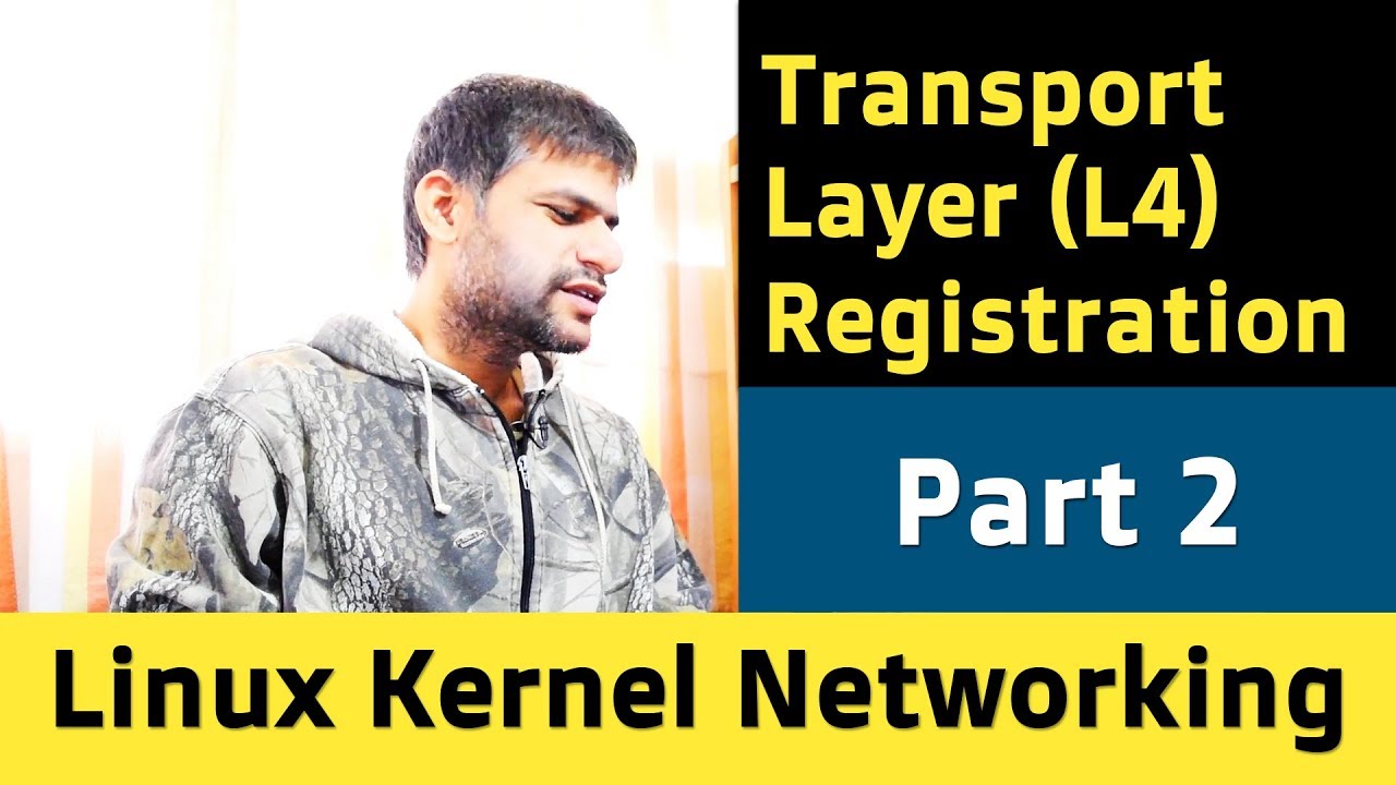 IPv4 Stack Transport Layer L4 TCP UDP Registration - Protocol APIs - Part 2