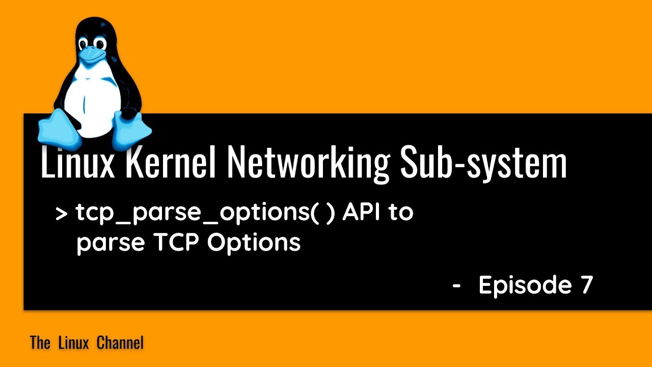 Linux Kernel Networking Sub-system - tcp_parse_options() API to parse TCP Options