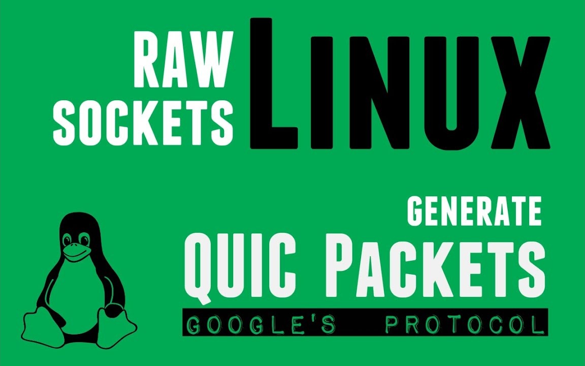 RAW Socket Programming – Generate Google QUIC Protocol UDP Packets