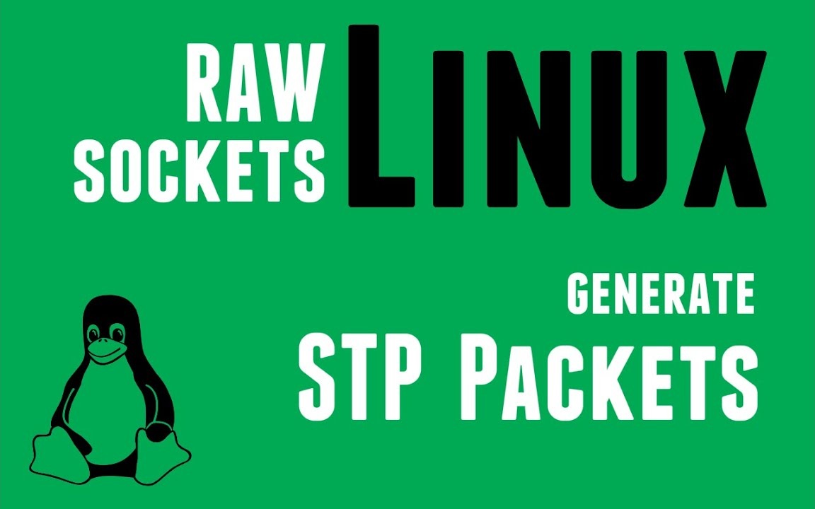 Linux (user-space) RAW Socket Programming – Generate Layer-2 multicast STP Packets