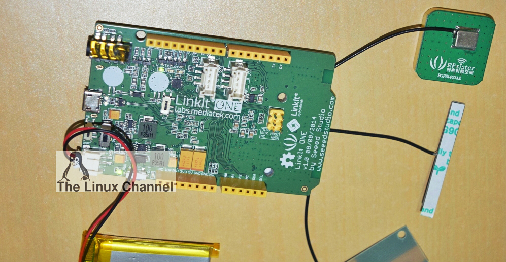 GPS Geo-tracking system using LinkIt ONE board0