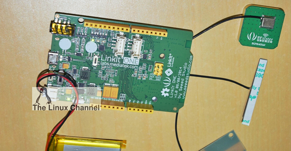 GPS Geo-tracking system using LinkIt ONE board