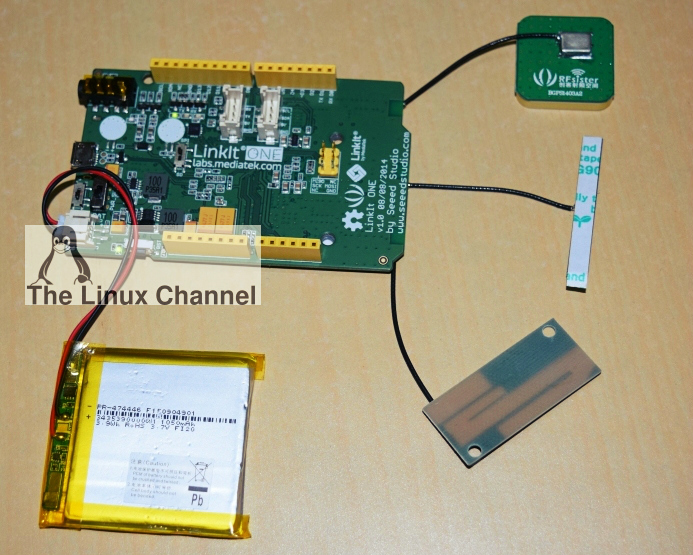 GPS Geo-tracking system using LinkIt ONE board1