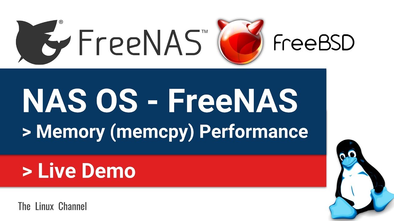 NAS OS - FreeNAS (now TrueNAS) Server Hardware - Memory Performance - memcpy()