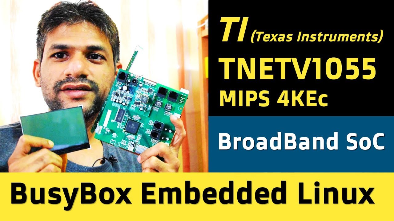 Texas Instruments BroadBand SoC TNETV1055 MIPS32 4KEc V4.8 VLOG