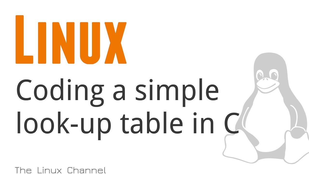 Coding a simple look-up-table in C - without Linked lists and a binary search
