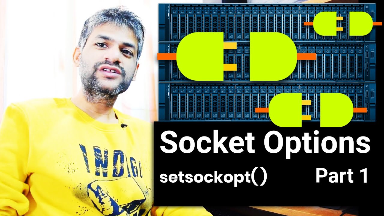 Socket Options - Socket Programming - setsockopt - getsockopt