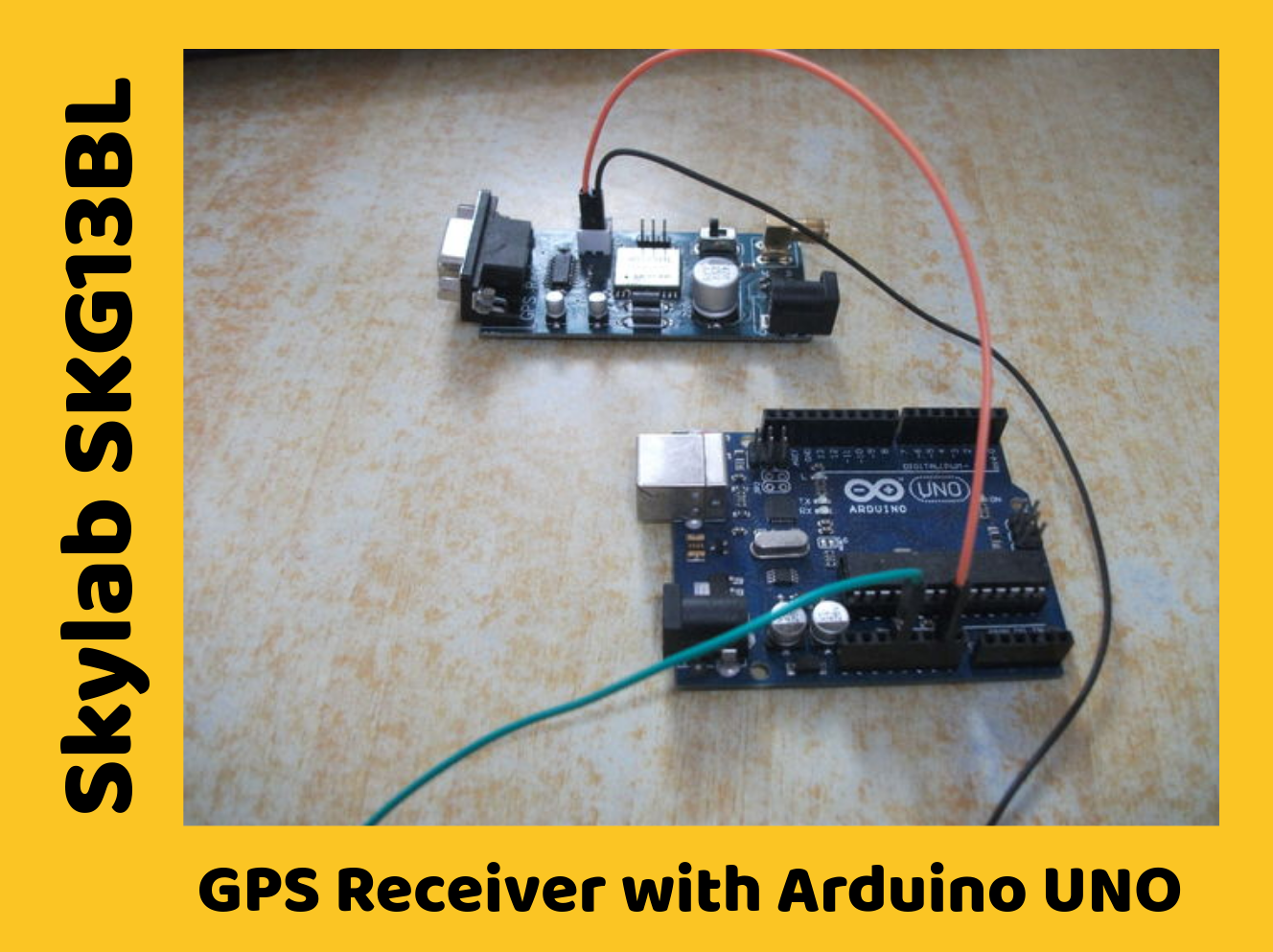 Skylab SKG13BL GPS Receiver with Arduino UNO - The Linux Channel