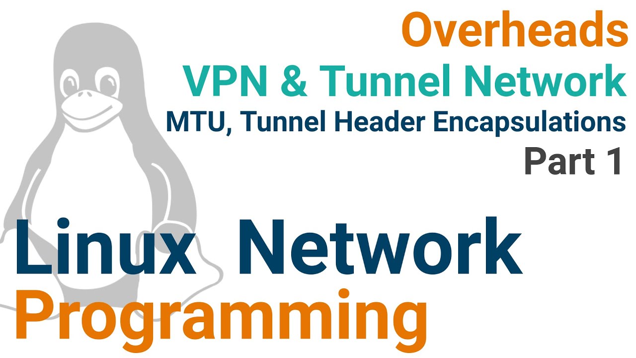 VPN and Tunnel Network Overheads - MTU - Tunnel Headers - Encapsulations