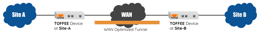 TOFFEE WAN Optimization topology