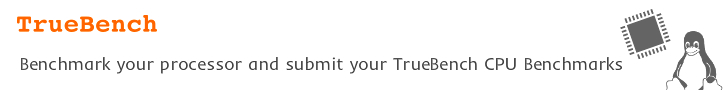 Submit your own TrueBench Linux CPU system benchmarks