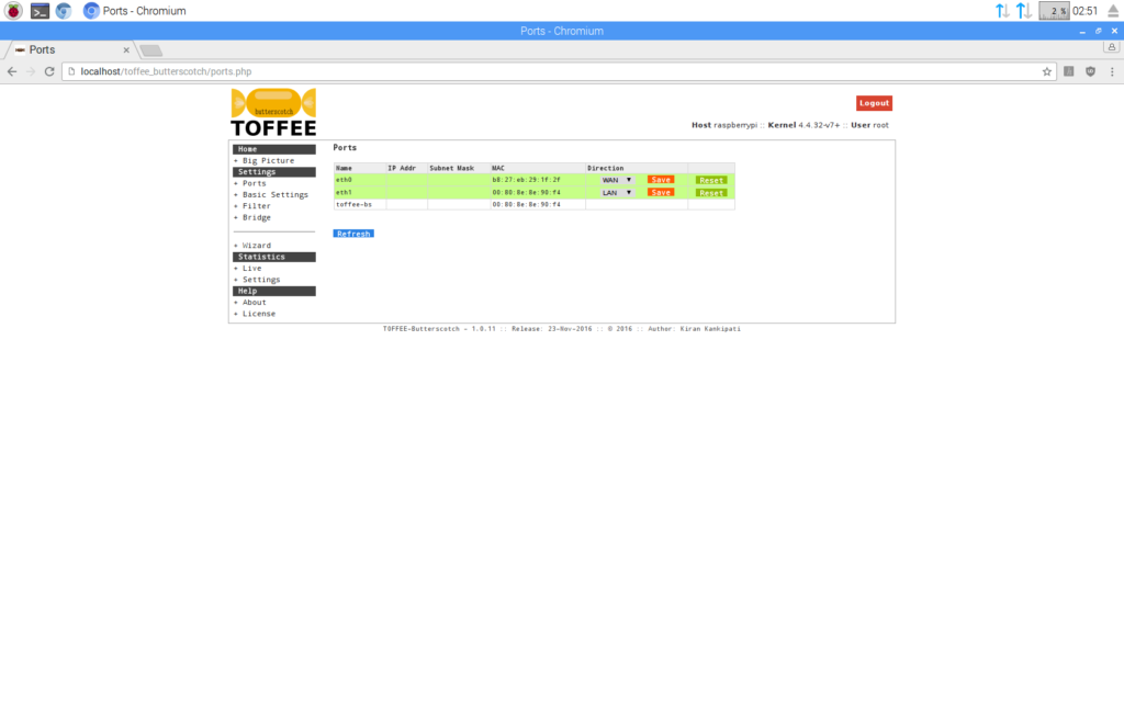 TOFFEE_Butterscotch ports